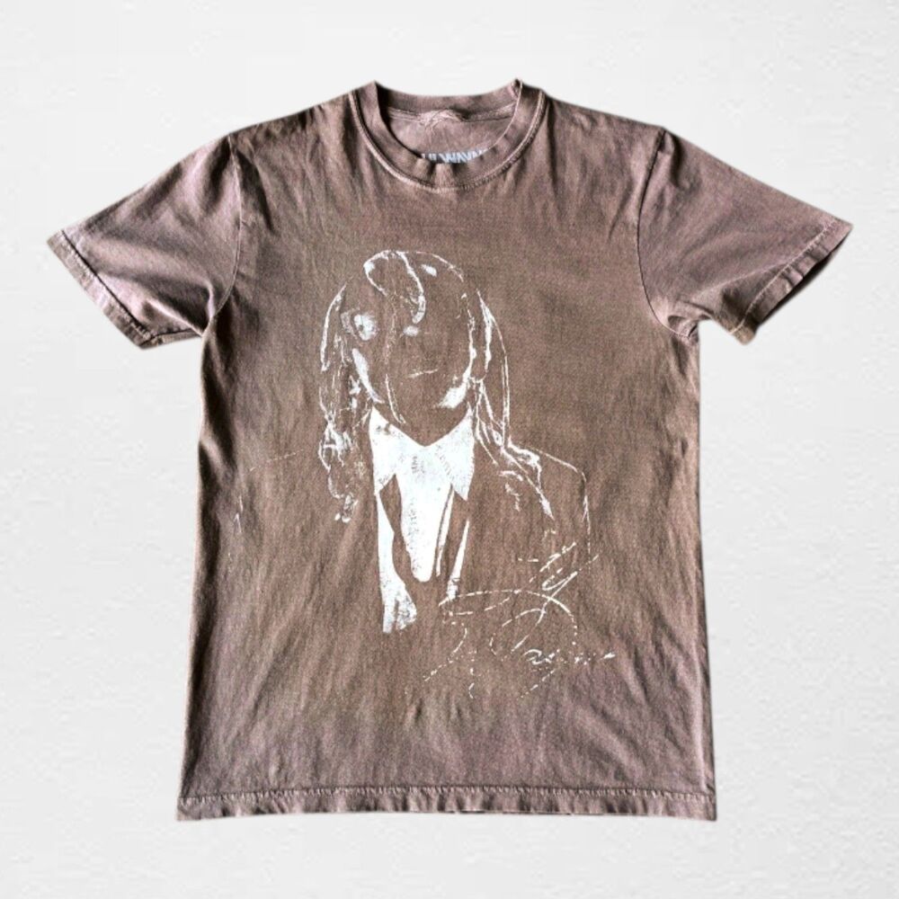 Lil Wayne The Carter 6 Tour T-Shirt Men's Small Brown Short Sleeve